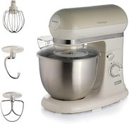 Resim Ariete Vintage Mutfak Şefi Bej 1588/03 - Stand Mikser, Hamur Yoğurma Makinesi, 1200 Watt, 2400 Watt Kilitli Motor, 5,5 Litre Paslanmaz Çelik Hazne, Pulse, 3 Farklı Hazne İçi Aparat 