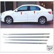 Resim Ebal Otomotiv Peugeot 301 Krom Cam Çıtası 4 prç. 2012 Üzeri P. Çelik 