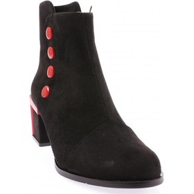 Resim Dgn 725-22k Kadin Aksesuar Detayli Topuklu Bot 725-1922-R1680 Siyah 