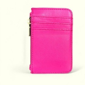 Resim Me-vo Fermuarlı Kredi Kartlık, Cüzdan, Pembe, Çok Bölmeli, İnce Tasarım Pembe 