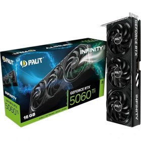 Resim Palit Geforce RTX5060TI Infinity 3 16GB Ekran Kartı 128BIT GDDR7 Fanlı Soğutma ve 1000 MHz Çekirdek Hızı NE7506T019T1-GB2061S 