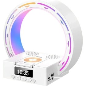 Resim Magicvoice Mv-25163 Bluetooth Taşınabilir Hoparlör Kablosuz Telefon Standlı Şarjlı 