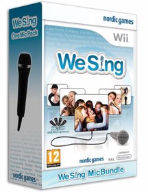 Resim Nintendo Wii We Sing Oyun + Tek Mikrofon 