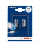 Resim Bosch AMPUL PURE LIGHT 12 V W5W 5 W W2.1X9.5D W5W W2.1X9.5D 