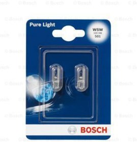 Resim Bosch AMPUL PURE LIGHT 12 V W5W 5 W W2.1X9.5D W5W W2.1X9.5D 
