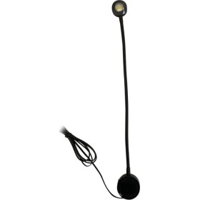 Resim Dizaynaks Dizayn LED Aydınlatmalı Yatak Başı Okuma Lambası USB Şarjlı Flex Bükülebilir Mat Siyah 