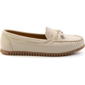 Resim Bej Kadın Loafer Ayakkabı K01542010809 