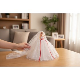 Resim İSSE TEKSTİL Gelin Bebek, Cindy Bebek, Cindy Gelin Bebek , Gelinlik, 