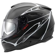 Resim Nexx Y.100 B-Side Kapalı Motosiklet Kaskı Beyaz - Siyah 