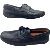 Resim Rekirs Erkek Siyah Bağcıklı Loafer Ayakkabı Re097-10 