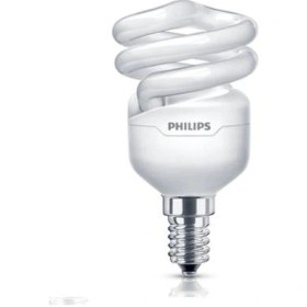 Resim Philips Economy Enerji Tasarruflu Lamba 8 W E14 Varmvitt 