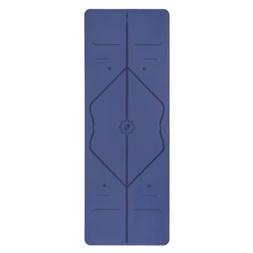 Resim ÖN SİPARİŞ - Yeni Renk Dusk Blue / LIFORME Kalın (4.2 mm) Yoga Matı + Ücretsiz Mat Çantası 