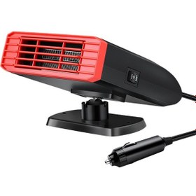 Resim Suntek Araba Kaloriferi Isıtma Ve Soğutma Termostatı 360 Derece Döner Kırmızı 24v 