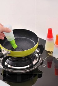 Resim Genel Markalar Fırın İçin Fırçalı Yağdanlık Üzerinde Miktarı Olan Slikon Fırçalı Yağdanlık 