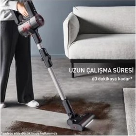 Resim MWX Teknoloji TY6T90TR X- 8.60 Max Aqua 45 Air Watt Kablosuz Şarjlı Dikey Süpürge 