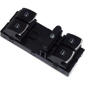 Resim Volkswagen Passat B7 Sol Cam Açma Dügmesi 4'Lü 2011-2015 GKL Marka 3C8959857 