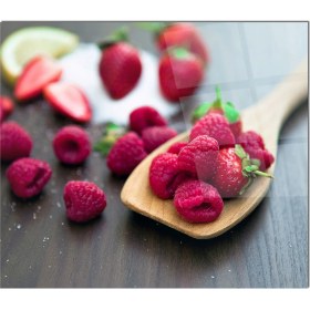 Resim Olinpa Cam Ocak Arkası Koruyucu | Ahududu Model 