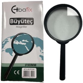 Resim Bafix Büyüteç Cam Plastik Çerçeveli 90 MM BFX-BCPC90 