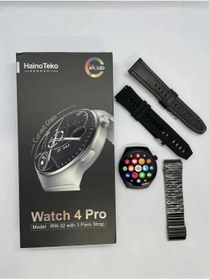 Resim Haino Teko Watch 4 Pro RW32 Curved Amoled Ekran 3 Kordon Akıllı Saat 