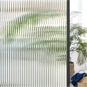 Resim PET malzemeyle üretilmiş 3D Gökkuşağı Stili Cam Film, Banyolar, Mutfaklar, Yatak Odaları ve Ofis Alanları için Sanat Camı Süslemesi olarak uygun. 