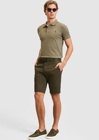 Resim U.S. Polo Assn. Erkek Koyu Haki Şort/Bermuda 50322320-VR111 