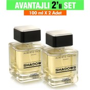 Resim Alberto Taccini Shadows Erkek Parfüm EDP 2 x 100 ML 