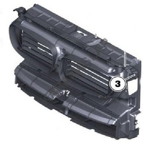 Resim F10 2010- Ön Gözlük Fan Paneli Motorsuz Oem No: 51747200787- 