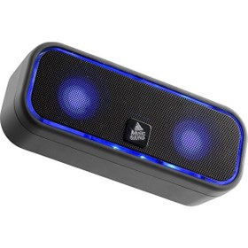 Resim BT MS Stripe Siyah Bluetooth Hoparlör 