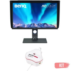 Resim BenQ SW321C 32 inch 4K Fotoğraf ve Video Düzenleme Monitörü + Spyder X Pro 