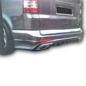 Resim Volkswagen Transporter T5 Difüzörlü Arka Tampon Eki Boyasız 