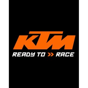 Resim Ktm Ready To Race Text Büyük Sırt Patch Yama 