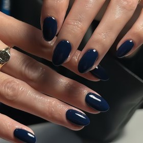 Resim 28 Parça Set - Saf Koyu Mavi Badem Orta Boy Tam Kaplama Parlak Bitiş Kolay Uygulanır ve Çıkarılır - Günlük Geziler, Tatil Toplantıları, Seyahat vb. için Uygun - Kadınlar İçin 