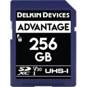 Resim Delkın Advantage 256GB Sd Uhs-I V30 Hafıza Kartı 