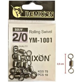 Resim Remixon Ym-1001 No:2/0 Fırdöndü 10 Adet 