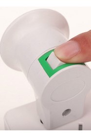 Resim Led Açma Kapama Anahtarlı Duy Fişli + 1w Tasarruflu Renkli E27 Led Gece Lambası Mavi Işık 