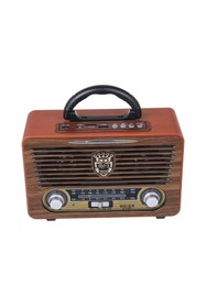 Resim Genel Markalar M115 Dvs Usb Sd Bluetooth Nostaljik Radyo 