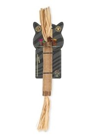Resim Cattie Matatabi İçerikli Kedi Oyuncağı Püsküllü Tırmalama 35 Cm 