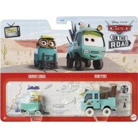 Resim Disney Pixar Cars 2'li Sarah Cogs&noriyuki Dxv99 Hhv09 Lisanslı Ürün 