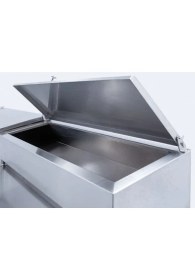 Resim Galleyz Make Up Buzdolabı - 2 Kapılı - Mermerli - Yüksek 150X70X130 cm 