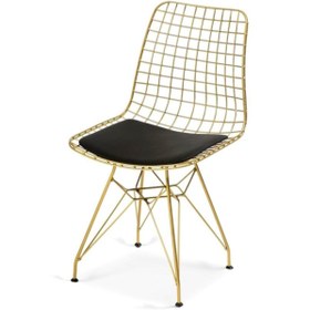 Resim Avvio Home Venüs Gold Tel Sandalye 