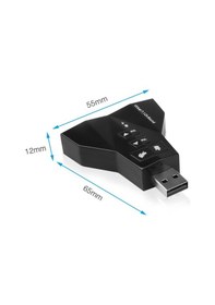 Resim Zerx Z-7810 7.1 Usb Ses Kartı 