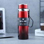 Resim VShop Dış Mekan Taşınabilir Halat Su Isıtıcısı, Kapasite: 1000 ml Gradyan Kırmızı (Yurt Dışından) 