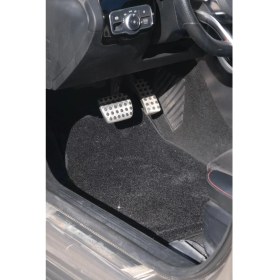 Resim Paspas Takımı Pullu Siyah Pullu Deri 