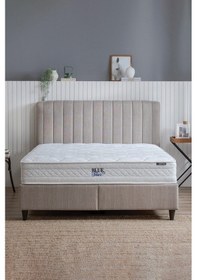 Resim Yataş Bedding Blue Star Yatak, Lento Baza, Somni Başlık Tek Kişilik 3'lü Set 120x200 - Bej 