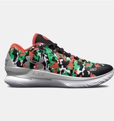 Resim Unisex Curry 1 Low FloTro Basketbol Ayakkabısı 3025632-001 Black Antifreeze After Burn 