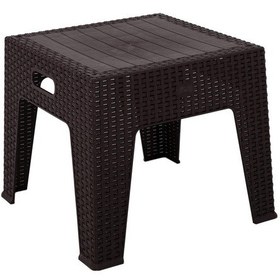 Resim Luna Elit Rattan Sehpa Kahverengi 