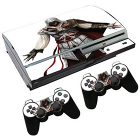 Resim PS3 Fat Kasa Assasins Creed Skin Sticker Çizik Koruma Seti 