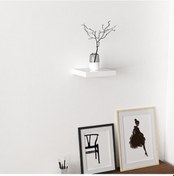 Resim Minarmobilya Minar Gizli Tutuculu Duvar Rafı 23 Cm - P.Beyaz 