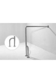 Resim Kadın Emegi Wc Engelli Tutunma Barı Yerden Duvara Tutunma Barı Engelli Destek Demiri Yaşlı Tutunma Demiri 