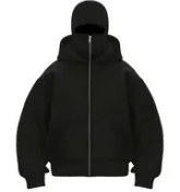 Resim Y2K Sokak Giyimi Çift Fermuarlı Kapüşonlu Ceket - Geometrik Desenli Bol Kesim Unisex Sweatshirt, İlkbahar Sonbahar Kış Günlük Dış Giysi, Orta Esneklikte Fermuarlı Hoodie 